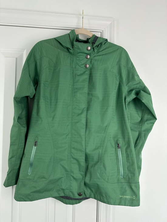 Merrell Jackets & Blazers - Merrell Women's rain jacket green large